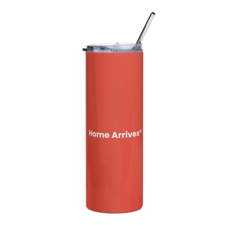 Red color Stainless steel tumbler