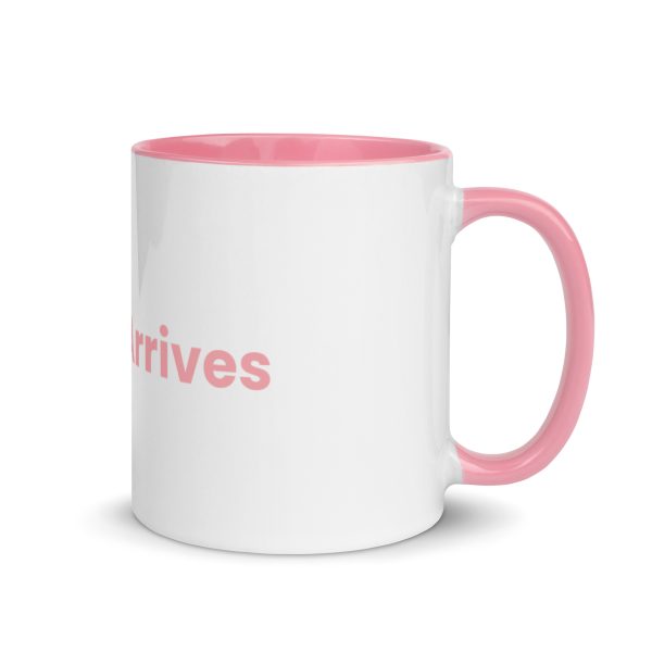 Mug with Color Inside Pink
