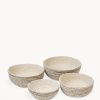 Amari  Round Bowl - Brown (Set of 4)