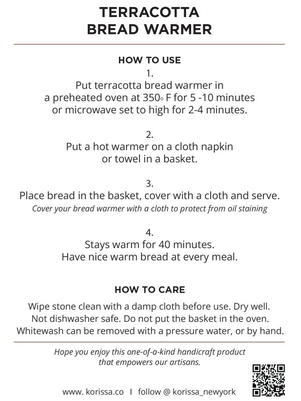Bread Warmer & Basket - Flower - Image 5