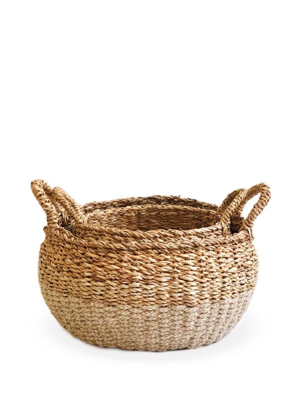 Ula Floor Basket - Natural - Image 6