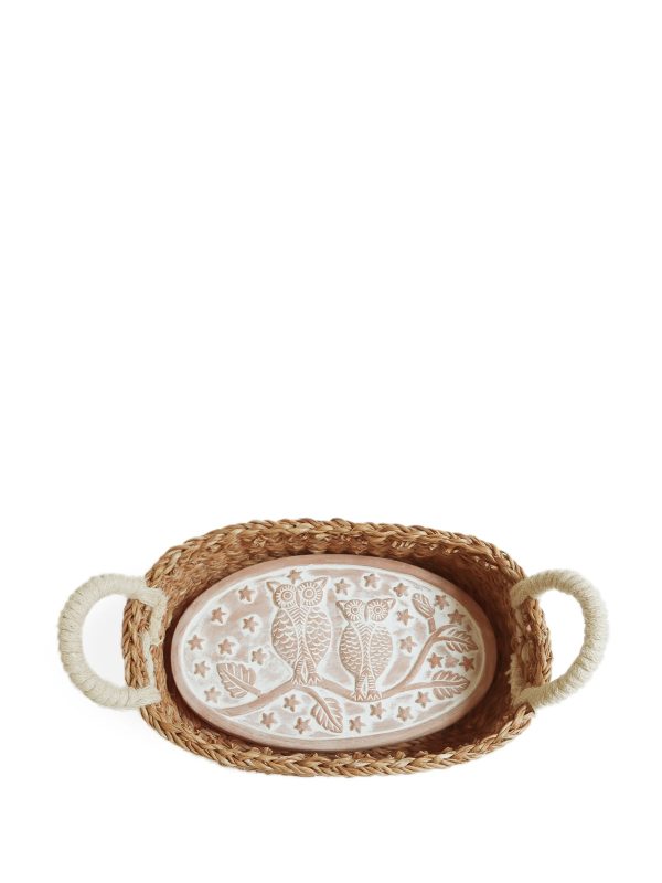 Bread Warmer & Basket - Owl Oval - Image 8