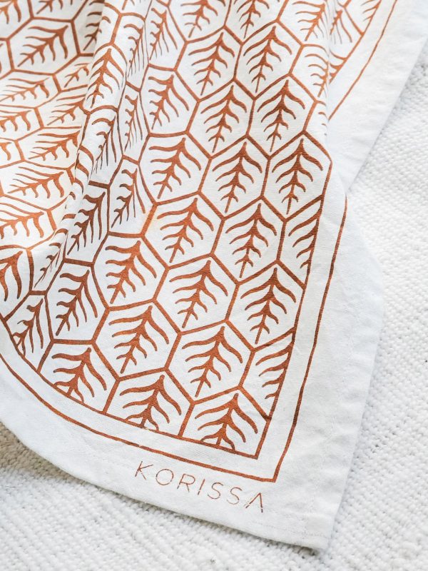 Hand Screen Printed Tea Towel - Set of 2 - Image 5