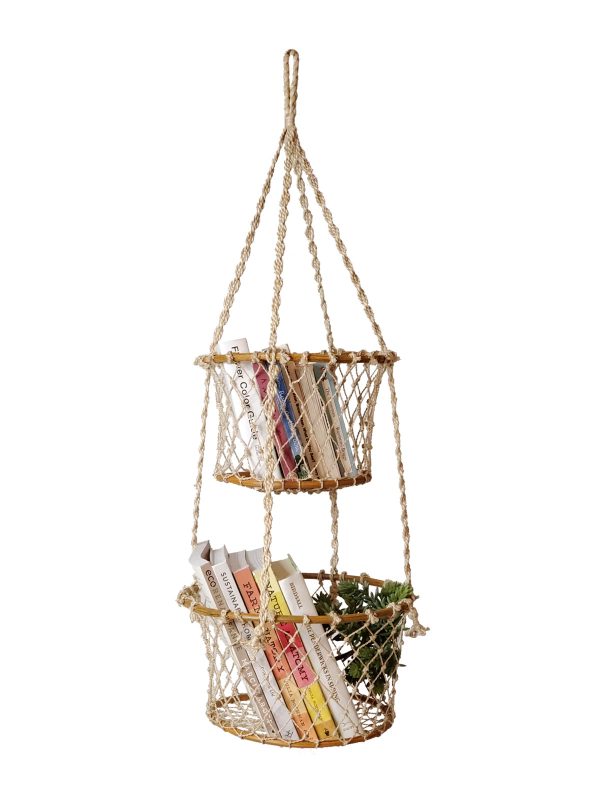 Jhuri Double Hanging Basket - Image 8