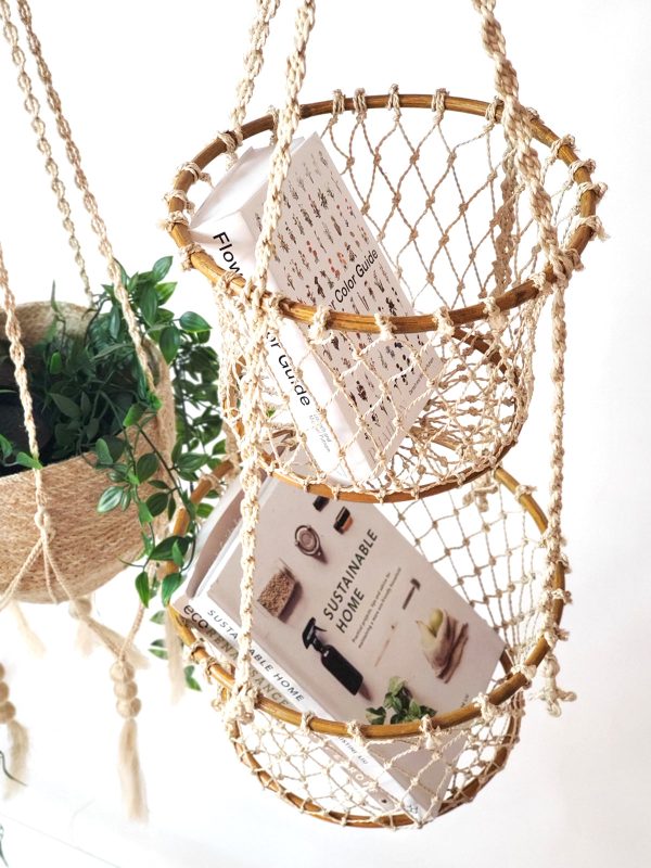Jhuri Double Hanging Basket - Image 4