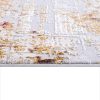 2’ x 15’ Abstract Beige and Gold Modern Runner Rug - Image 4