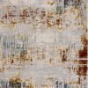 2’ x 15’ Abstract Beige and Gold Modern Runner Rug - Image 5