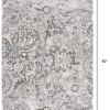 5’ x 8’ Gray Modern Jacobean Floral Area Rug - Image 5