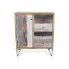 Modern Urban Rustic Accent Storage Cabinet - Image 3
