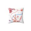 Uniquely You Decorative Throw Pillow Cover, Beach Seashell Coral Pattern - Image 10