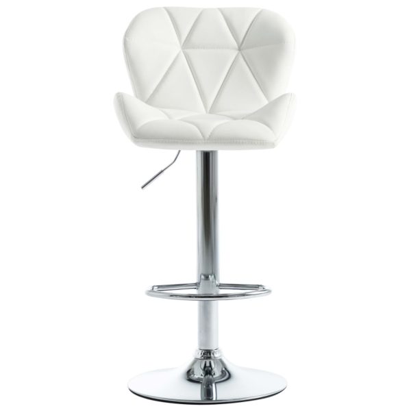 vidaXL 1/2x Bar Stool Faux Leather Pub Counter Swivel Office Multi Colors - Image 5