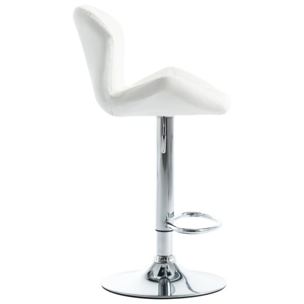 vidaXL 1/2x Bar Stool Faux Leather Pub Counter Swivel Office Multi Colors - Image 6