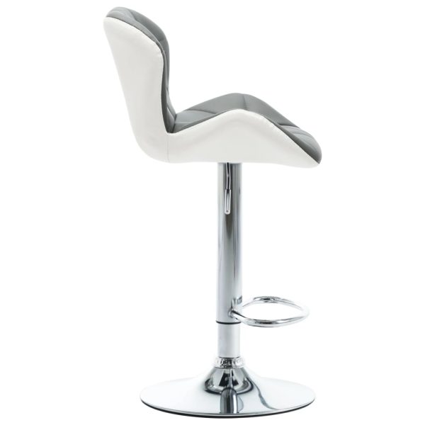 vidaXL 1/2x Bar Stool Faux Leather Pub Counter Swivel Office Multi Colors - Image 12