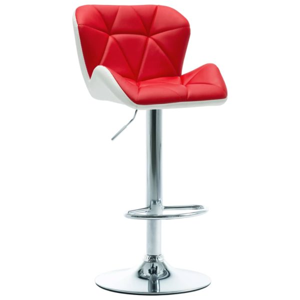 vidaXL 1/2x Bar Stool Faux Leather Pub Counter Swivel Office Multi Colors - Image 13