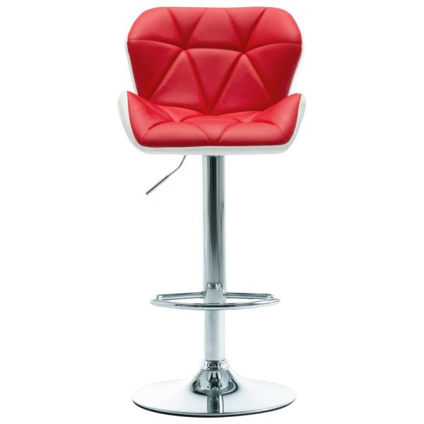 vidaXL 1/2x Bar Stool Faux Leather Pub Counter Swivel Office Multi Colors - Image 14
