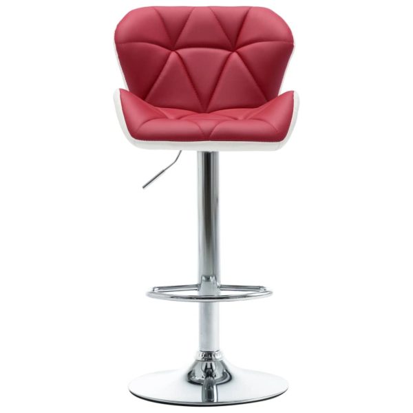 vidaXL 1/2x Bar Stool Faux Leather Pub Counter Swivel Office Multi Colors - Image 17