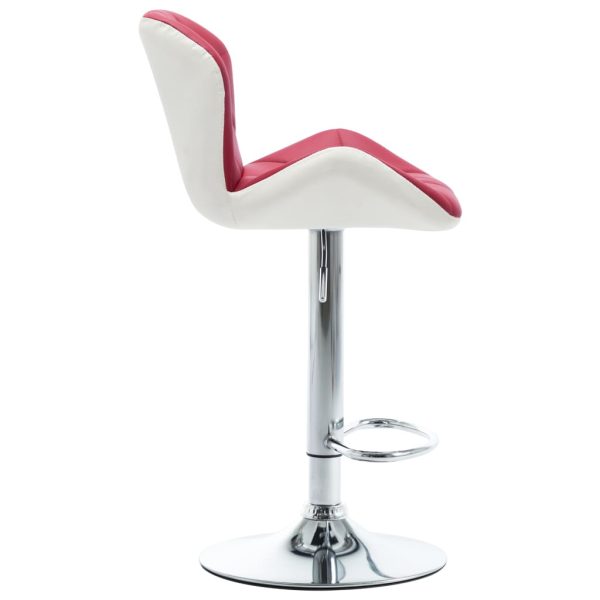 vidaXL 1/2x Bar Stool Faux Leather Pub Counter Swivel Office Multi Colors - Image 18