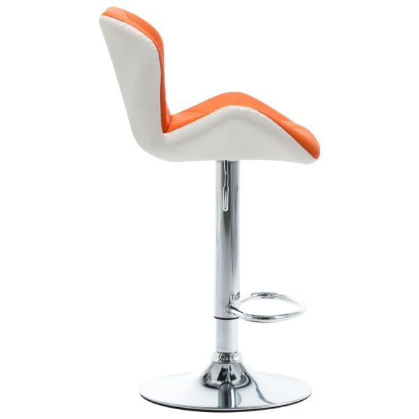 vidaXL 1/2x Bar Stool Faux Leather Pub Counter Swivel Office Multi Colors - Image 24