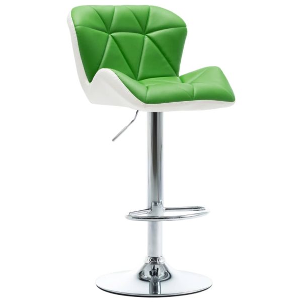 vidaXL 1/2x Bar Stool Faux Leather Pub Counter Swivel Office Multi Colors - Image 28