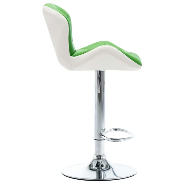 vidaXL 1/2x Bar Stool Faux Leather Pub Counter Swivel Office Multi Colors - Image 30