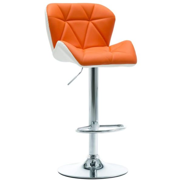 vidaXL 1/2x Bar Stool Faux Leather Pub Counter Swivel Office Multi Colors - Image 54