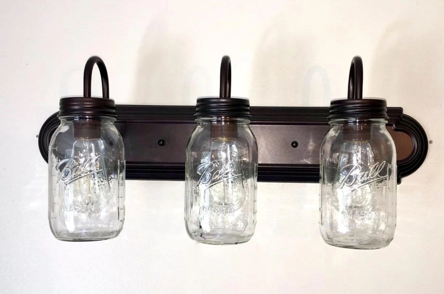 Mason Jar Bathroom Vanity Light - Image 7