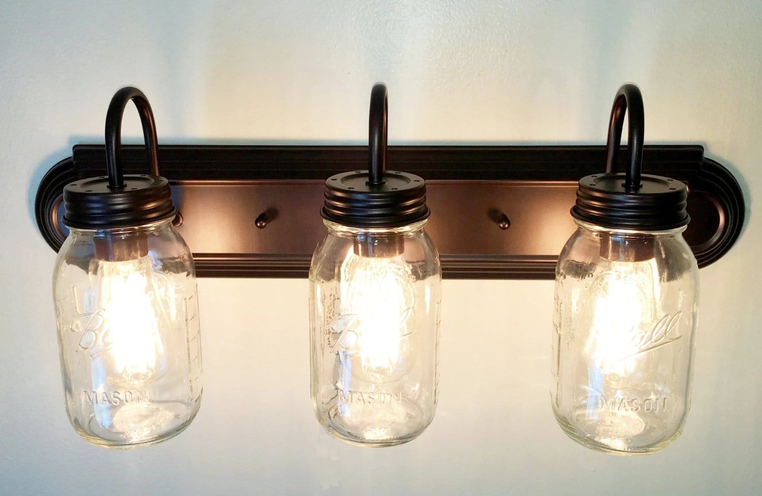 Mason Jar Bathroom Vanity Light - Image 4