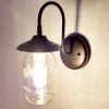 Mason Jar Outdoor Exterior Porch Wall SCONCE Light - Image 4