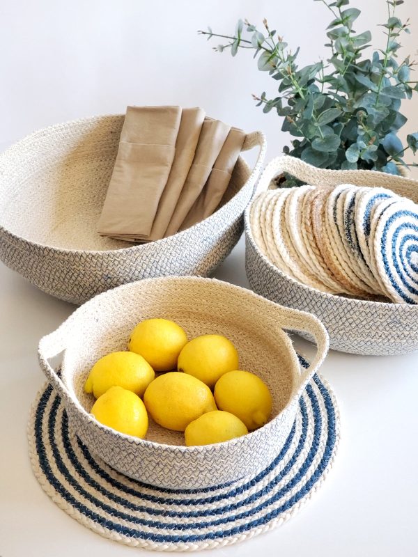 Amari Fruit Bowl - Blue - Image 2