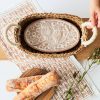Bread Warmer & Basket Gift Set with Tea Towel - Owl Oval - Image 2
