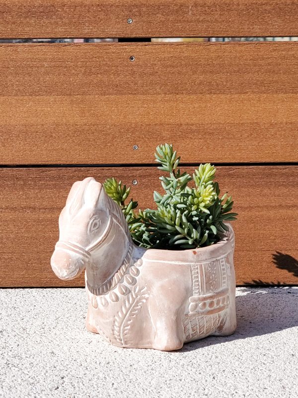 Terracotta Pot - Horse - Image 5