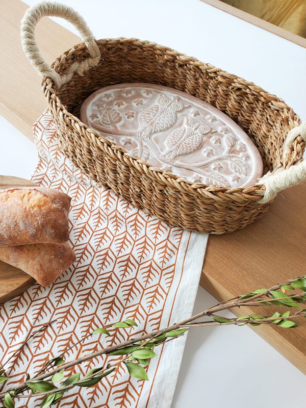 Bread Warmer & Basket - Owl Oval - Image 3