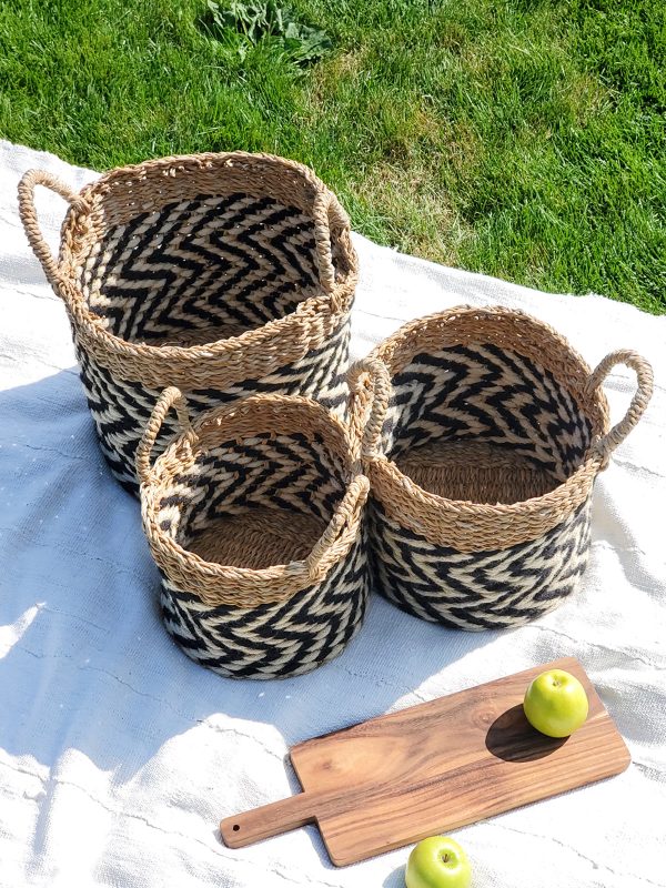 Ula Zigzag Basket - Image 3