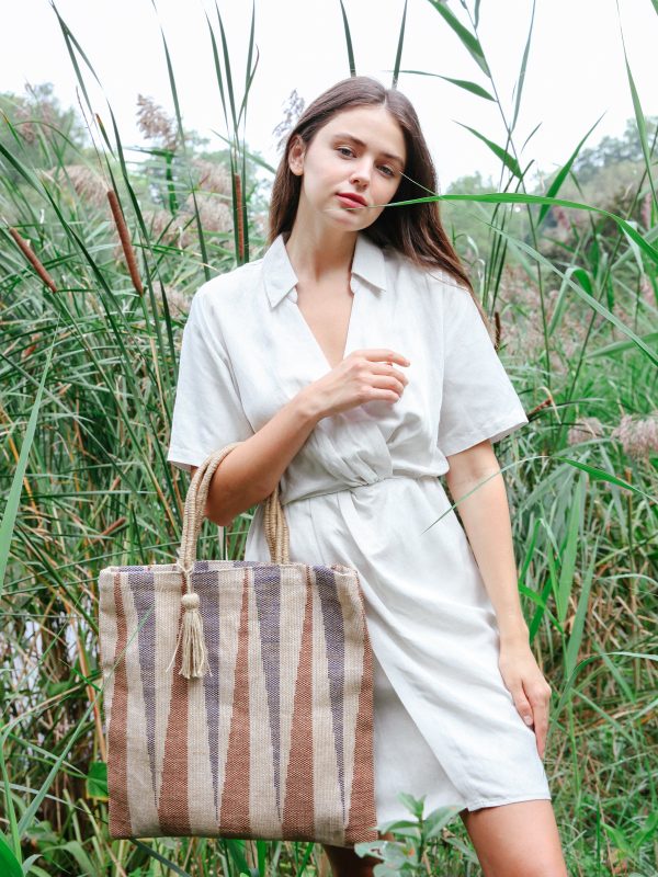 Maja Jute Tote Bag - Image 5