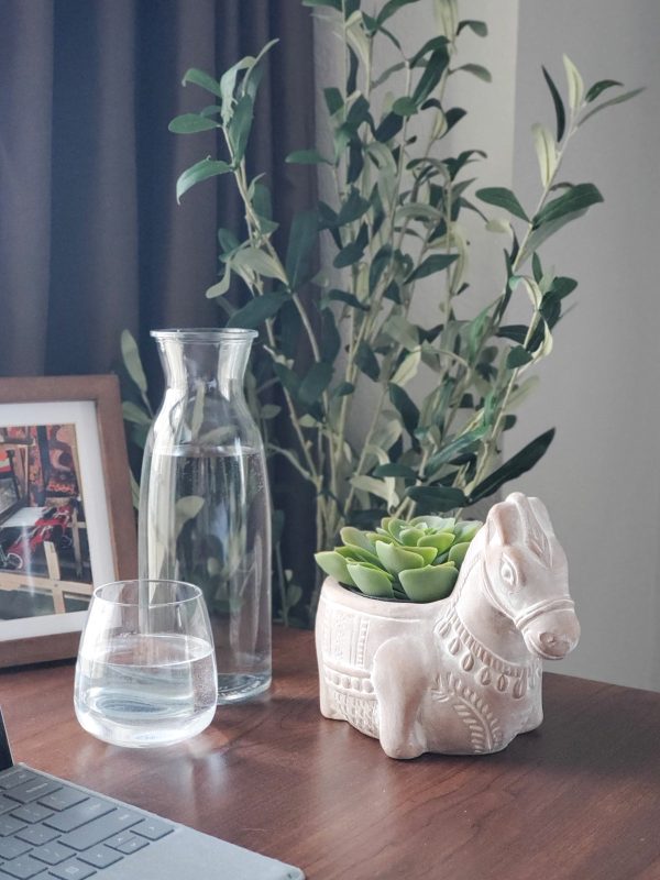 Terracotta Pot - Horse - Image 2