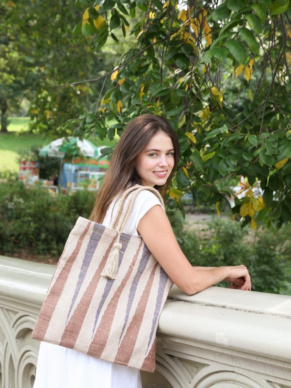 Maja Jute Tote Bag - Image 4