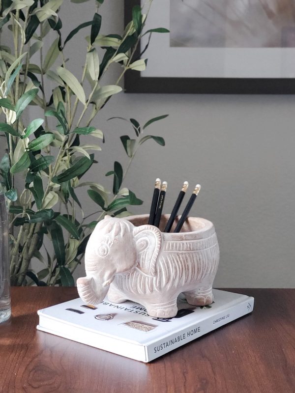 Terracotta Pot - Elephant - Image 3