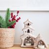 Terracotta Tea Light Candle Holder - House - Image 7