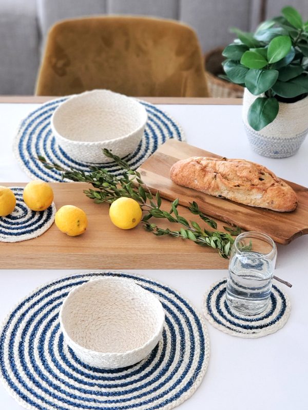 Kata Spiral Coaster Trivet - Blue (Set of 4) - Image 2