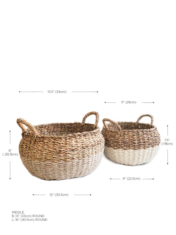 Ula Floor Basket - Natural - Image 9