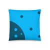 Blue Premium Pillow With Design By Home Arrives