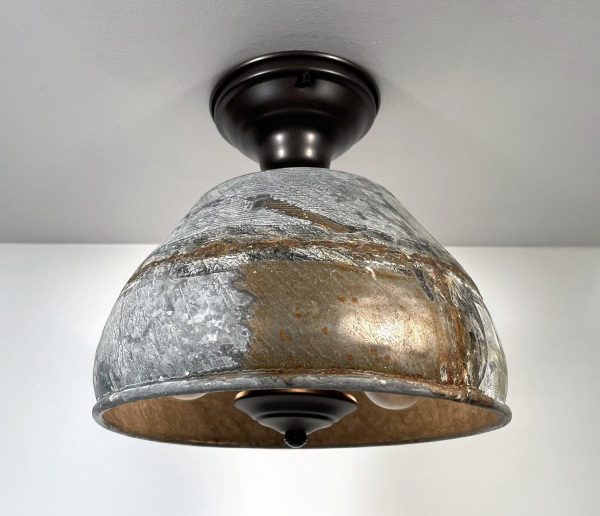 Rustic Bucket Farmhouse Light Fixture - Image 5
