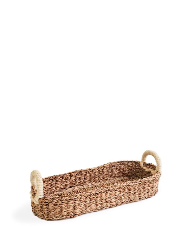 Savar Bread Basket with White Handle - Image 8