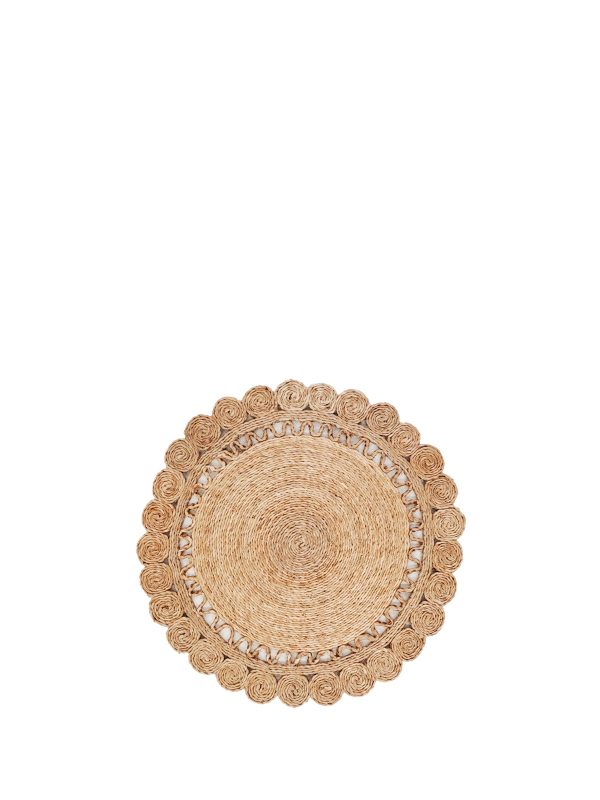 Jute Flower Placemat (Set of 2) - Image 4