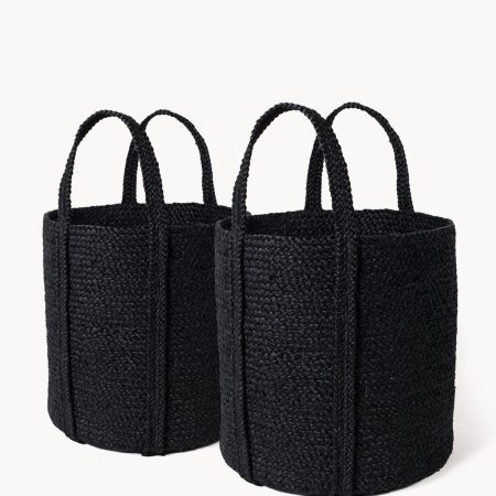 Kata Basket with handle - Black