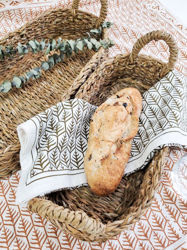 Savar Bread Basket with Natural Handle - Image 4