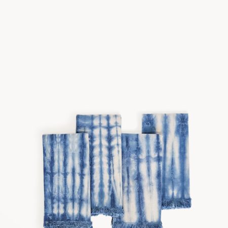 Tie Dye Cotton Napkin - Indigo Blue (Set of 4)