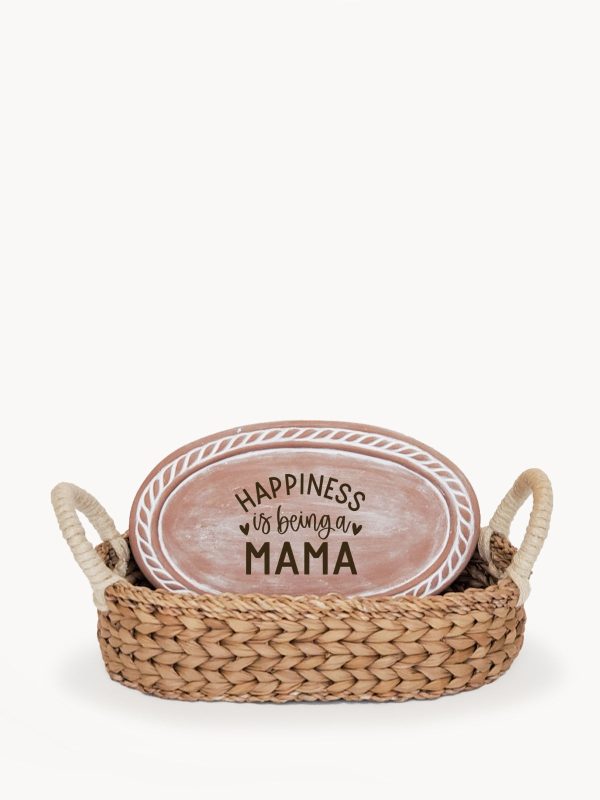 Bread Warmer & Basket - Mom Oval - Image 9